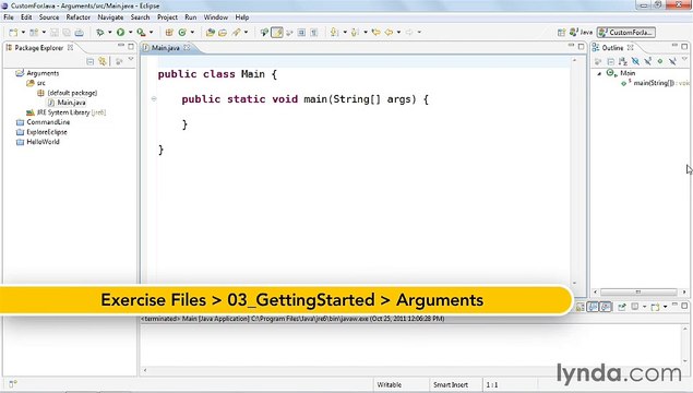 Java Essential Training 16