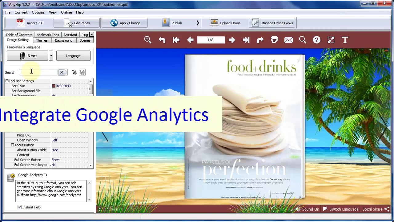 Measure content marketing with flipbook statistics analytics