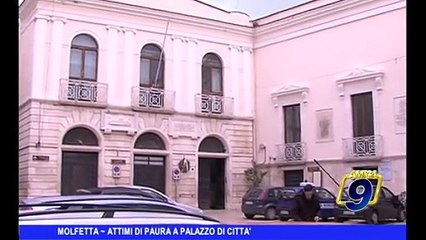 MOLFETTA | Attimi di paura a Palazzo di Città
