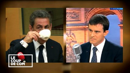 Le coup de com : Manuel Valls et Nicolas Sarkozy #mediaslemag