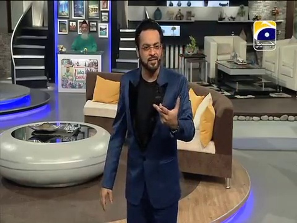 Dr Aamir Liaquat:An Open Challenge to opponents in Subh e Pakistan on Geo