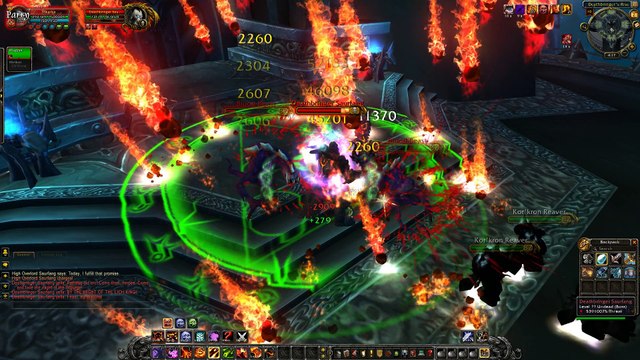 WOW Deathwing vs Deathbringer Saurfang . Play as Deathwing