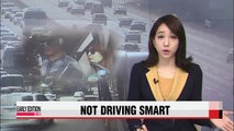 Over 90% of Koreans check their phones while driving: survey