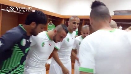 موقف مضحك للمنتخب الجزائري