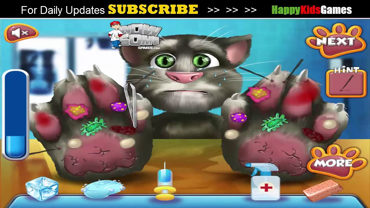TALKING TOM HAND DOCTOR GAME - FREE KIDS GAMES ONLINE - video Dailymotion