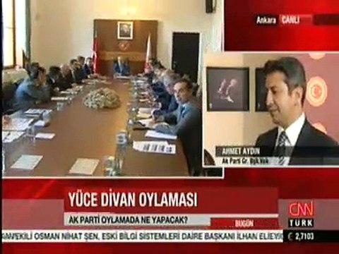 Grup Başkanvekili Ahmet AYDIN Muhalefet Yerel Mahkemenin Sonlandırdığı Hukuki Bir Süreci Siyasi Linç Haline Getirip, Sürdürme Peşinde