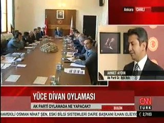 Grup Başkanvekili Ahmet AYDIN "Muhalefet Yerel Mahkemenin Sonlandırdığı Hukuki Bir Süreci Siyasi Linç Haline Getirip, Sürdürme Peşinde"