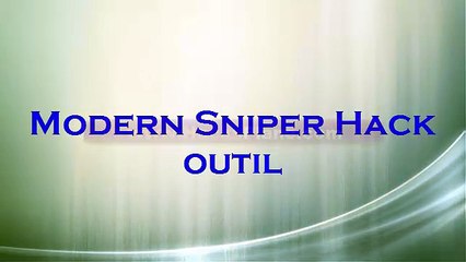 Modern Sniper Triche outil