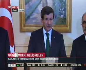 Başbakan Ahmet Davutoğlu, Londra da Gazetecilerin Sorularını Yanıtladı