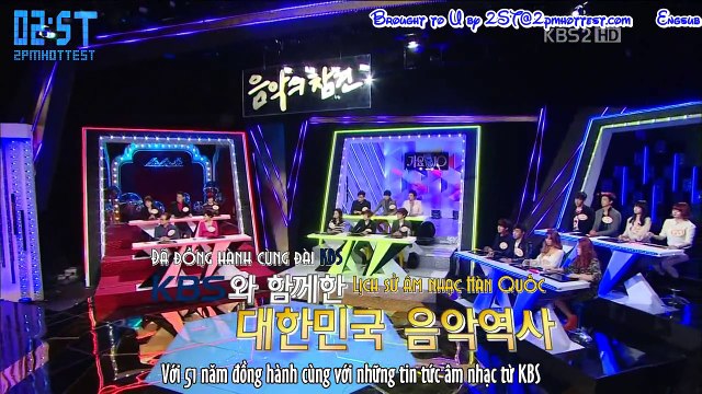 [Vietsub - 2ST] [041212] K B S2 Khuấy đảo nền âm nhạc - JK & WY