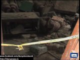 Dunya news- Rawalpindi blast: CCTV footage shows a person fitting time bomb in drainpipe