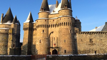 Vitré sous la neige