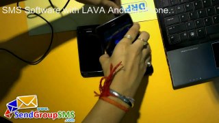 Hvordan til at sende bulk sms med Lava Android-telefon