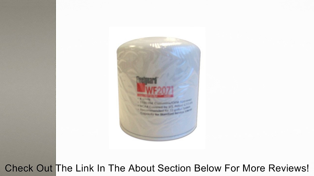 Fleetguard WF2071, Coolant Filter, for Cummins and International Engines Review