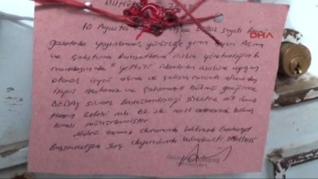 Şanlıurfa Siverek Belediyesi Su Kuyularının Elektriğini Kesen Dedaş'ın Binasını Mühürledi
