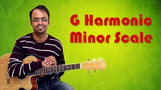 How To Play - G Harmonic Minor Scale - Guitar Lesson For Beginners