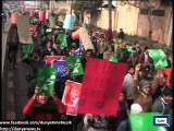 Dunya News - Lahore/Peshawar: Students protest against publication of blasphemous caricatures