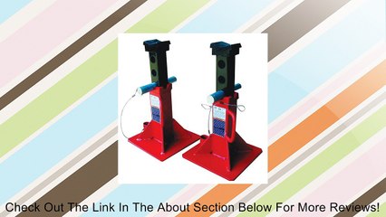 Advanced Tool Design Model  ATD-7449  22 Ton Jack Stands Review
