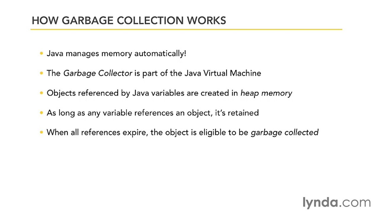 Java Essential Training 18