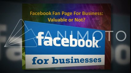 Facebook Fan Page For Business
