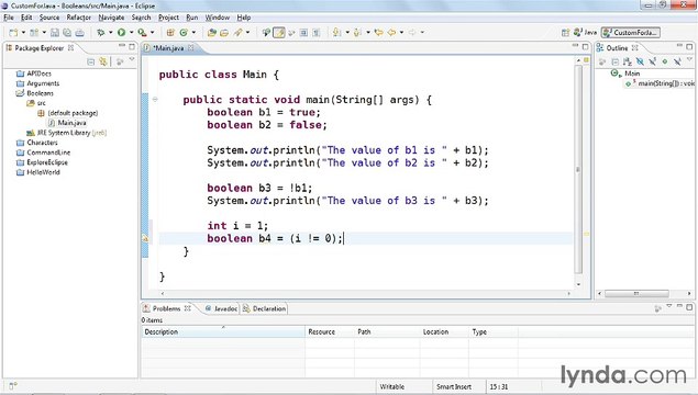 Java Essential Training 25