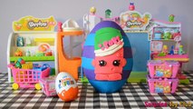 GIANT SHOPKINS Play Doh Egg Video Disney Wikkeez Littlest Pet Shop LPS Kinder Surprise Toy Club