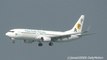 Palau Pacific Airways Flight ED1167 Landing in Hong Kong Airport. Boeing 737 OM-GEX