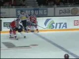 22.2.2004 HIFK - TPS: Vopat chats with Eloranta
