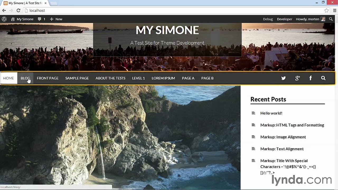 Building Theme from Scratch with underscore lecture 3 simone introduction