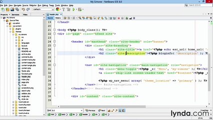 Building Theme from Scratch with underscore lecture 21 styling header