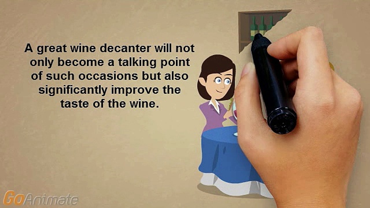 Red Wine Decanter - World Famous Ashcroft Wine Decanter