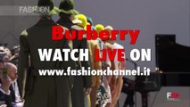 BURBERRY Watch Live Menswear Fall Winter 2015 2016 by Fashion Channel