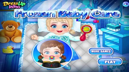 ▐╣Đ-  Frozen jeu de soins de bébé pour filles.