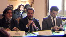 Conferenza Stampa a Palazzo Ferrajoli in Roma 