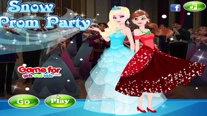 ▐╣Đ- Princess Frozen Snow Prom Game For Girls