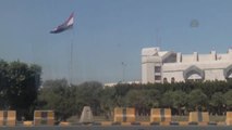 Yemen'de Cumhurbaşkanlığı Sarayı Önünde Güvenlik Önlemleri