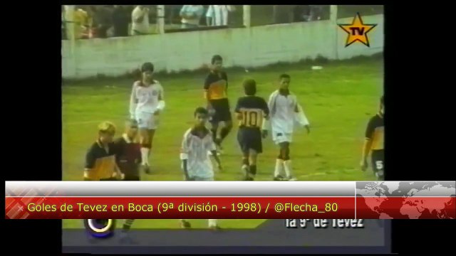 Veja Carlos Tévez destruindo defesas com 14 anos, no Boca Juniors