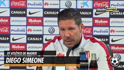 Estoy muy bien en el Atlético: Diego Simeone