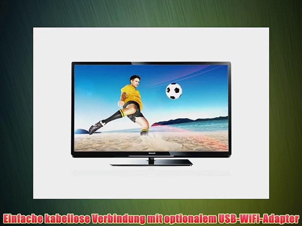 Philips 47PFL4007K/12 119 cm (47 Zoll) LED-Backlight-Fernseher EEK A  (Full-HD 200Hz PMR DVB-C/T/S
