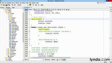 Building Theme from Scratch with underscore lecture 29 menu responsive