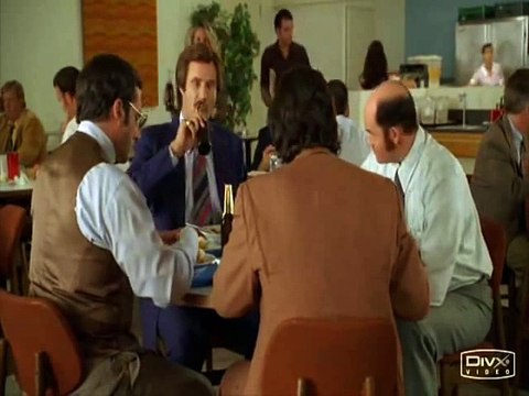 Anchorman - Steve Carell et son falafel