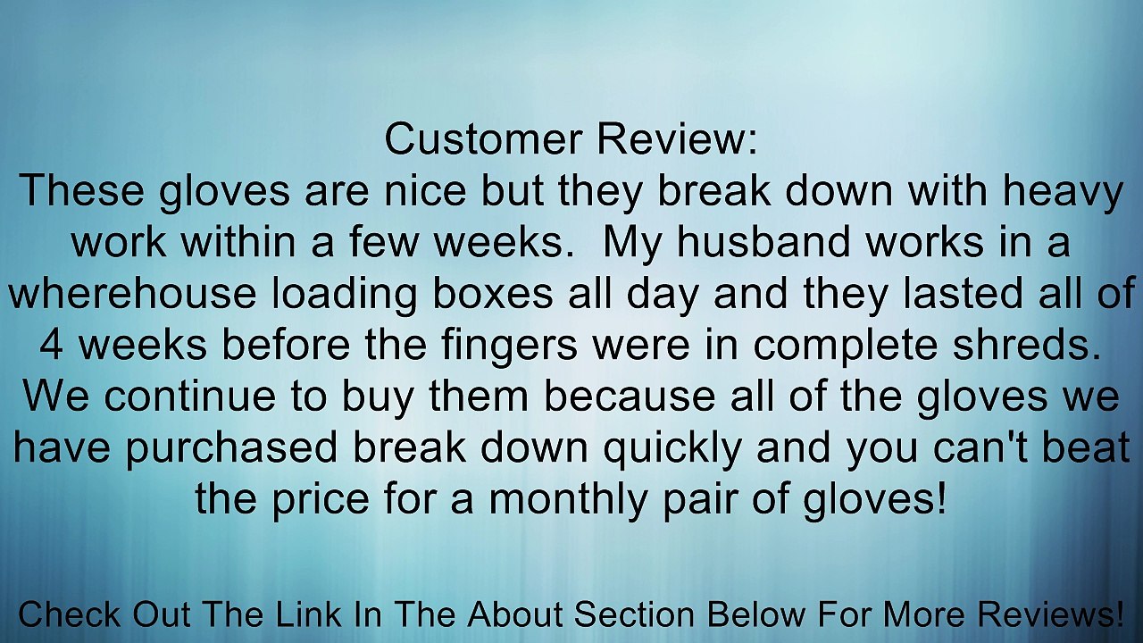 Ironclad BGW-04-L Gripworx Series Gloves, Black, Large Review