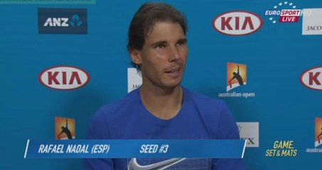 Rafael Nadal Press conference R2 AO2015