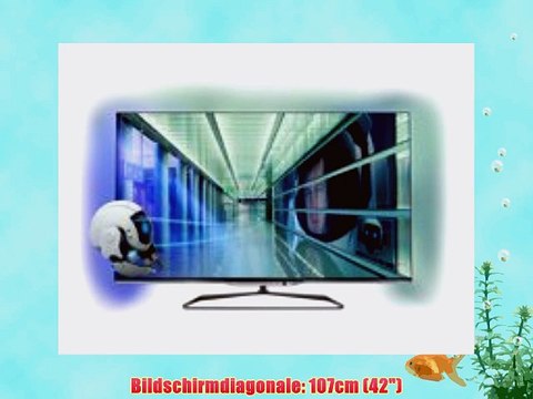 Philips 42PFL7008K/12 107 cm (42 Zoll) Ambilight 3D-LED-Backlight-Fernseher EEK A (Full HD