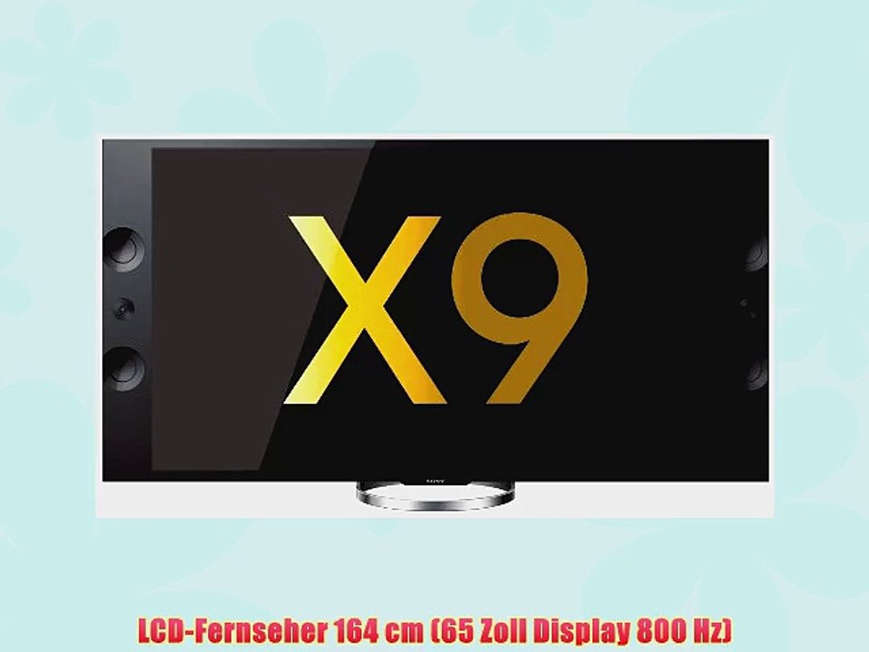 Sony KD65X9005 164 cm ( (65 Zoll Display)LCD-Fernseher800 Hz )