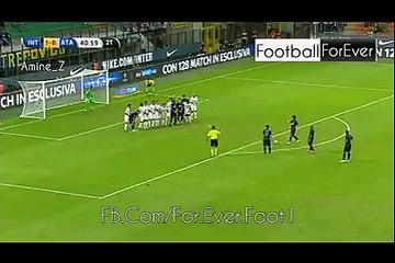 Inter Milan 2 - 0 Atalanta # Hernanes Super Free-Kick