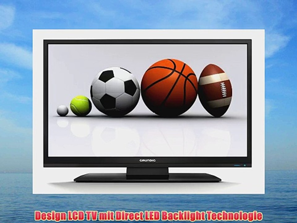 Grundig 32 VLE 434 BA 80 cm (32 Zoll) LED-Backlight-Fernseher EEK A (HD ready 100Hz PPR Analog