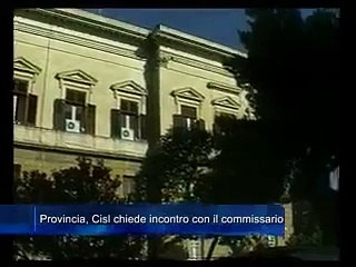 Provincia, Cisl chiede incontro con il commissario