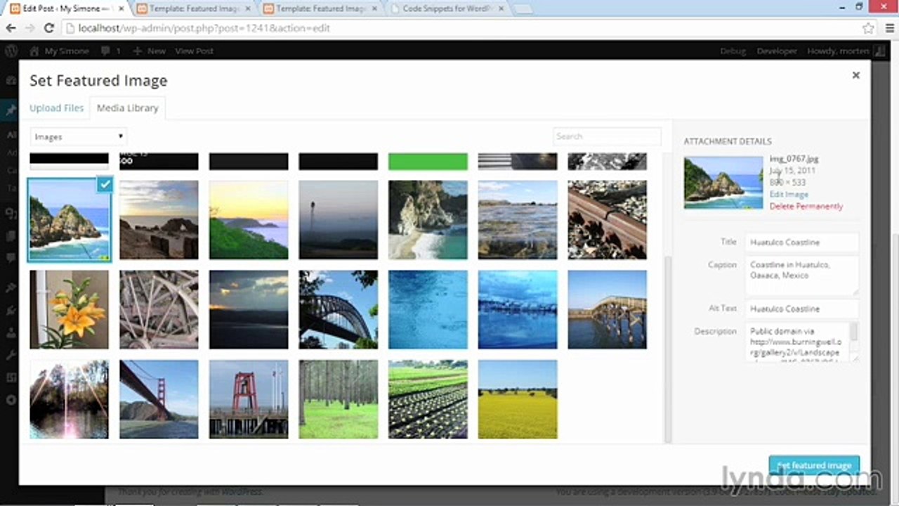 Building Theme from Scratch with underscore lecture 57 feat template
