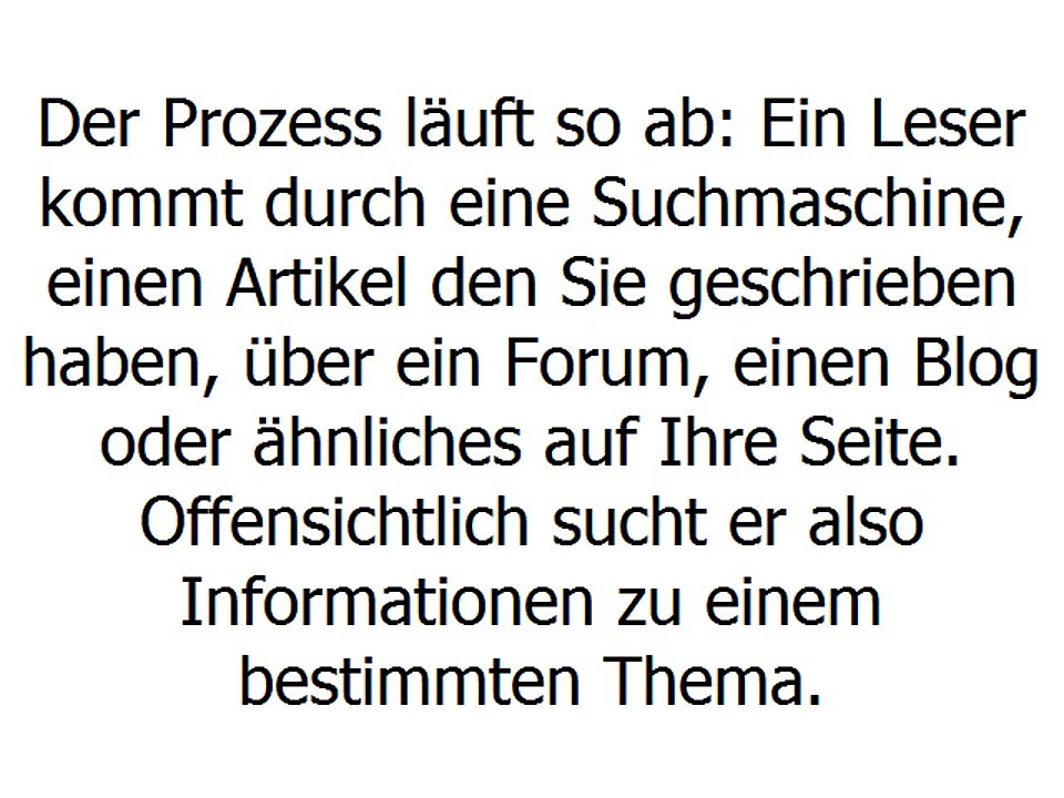 Listenaufbau mit Landingpage Teil 1